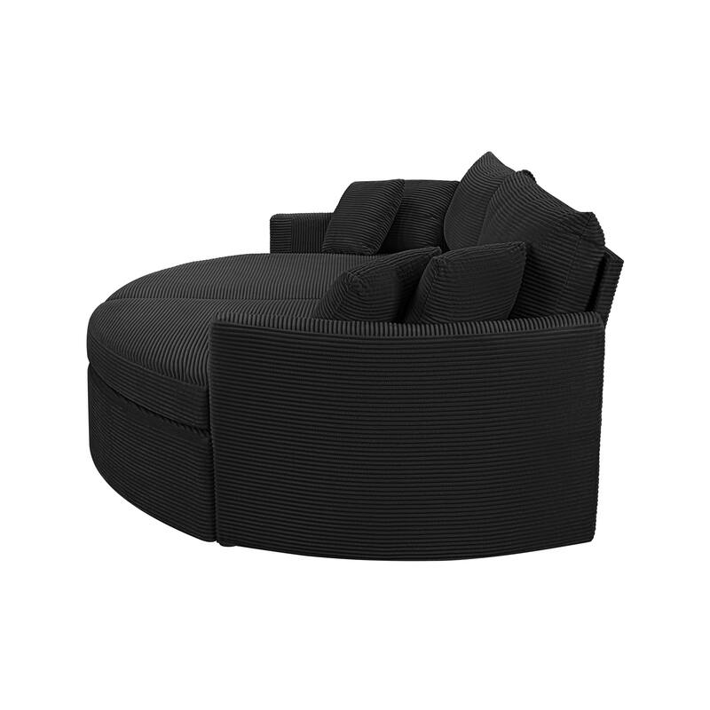 Oversized Double Chaise Lounge Sofa, Sofa Bed Recliner Loveseat Sofa Couch with Deep Seat and USB Ports