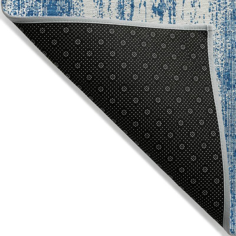 HomeRoots Striped Transitional Rectangle Outdoor Rug