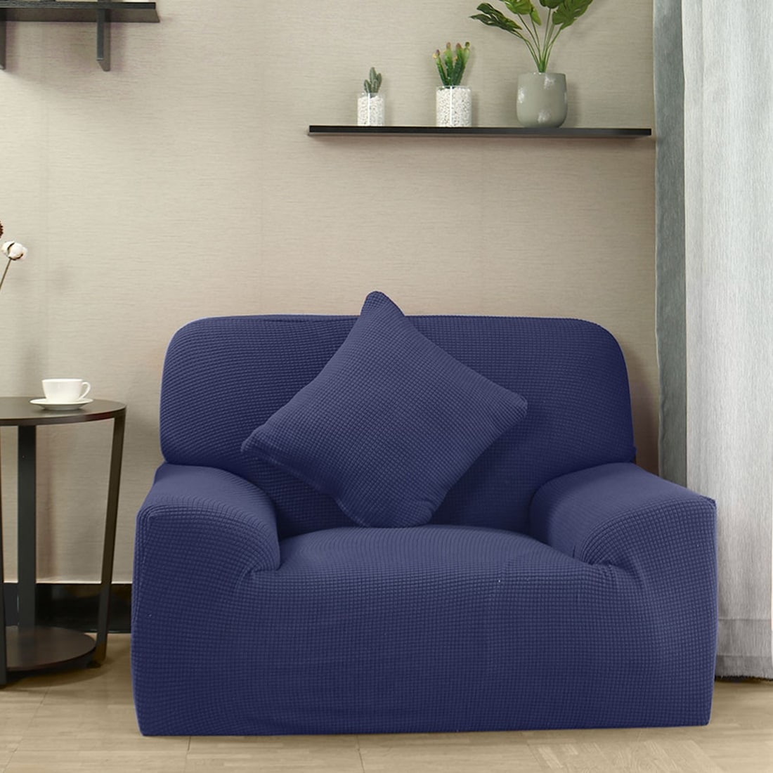 Mobo Purple Sofa Cover Stretch Elastic couch cover with Polyester Spandex Fabric 1-Piece Slipcover for 35-55 Inches Single Seater Mobo Purple Sofa Cover Stretch Elastic couch cover with Polyester Spandex Fabric 1-Piece Slipcover for 35-55 Inches Single Seater