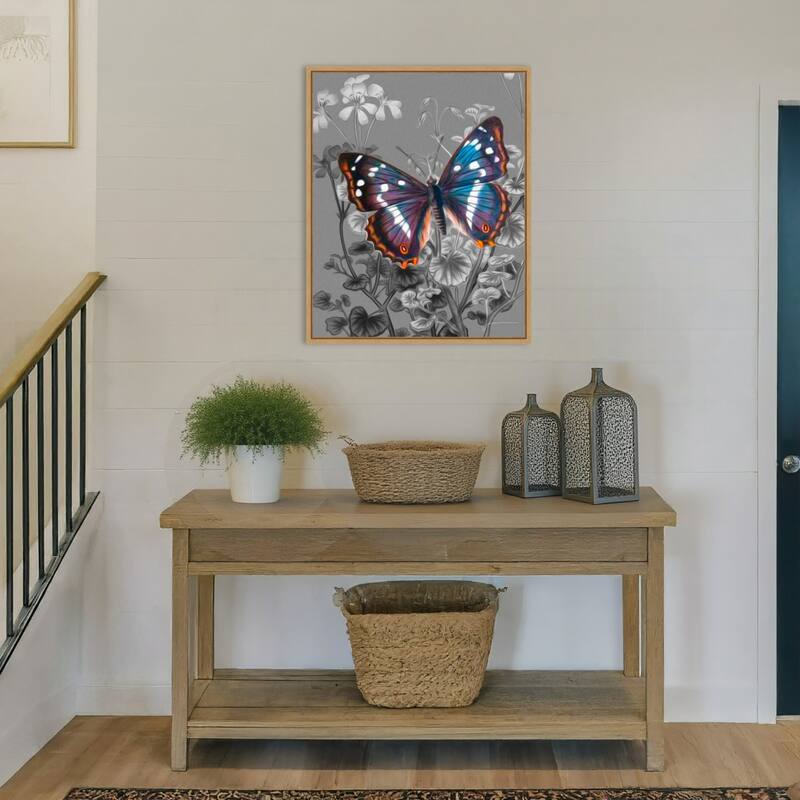 On Display No. 6 by James Burghardt (23 x 28 in.), Framed Canvas Wall Art Print