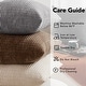 preview thumbnail 22 of 90, Deconovo Throw Pillow Covers, Corduroy Striped Decorative Covers, Set of 4