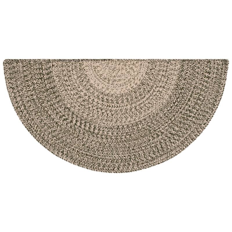 SAFAVIEH Handmade Braided Aubane Casual Rug - 2' x 4' - Beige/Green