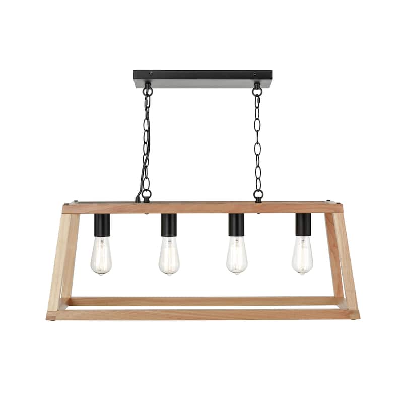 Light Society Bristol Wood Pendant Lamp