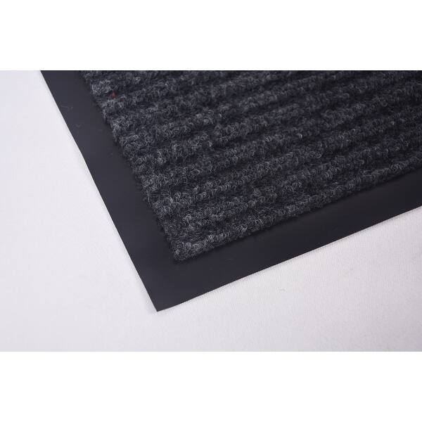 Ottomanson Indoor Outdoor Utility Ribbed Non Slip Runner Rug Overstock 31994757