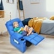 preview thumbnail 5 of 6, Kids Recliner Chair PU Leather with Cup Holder