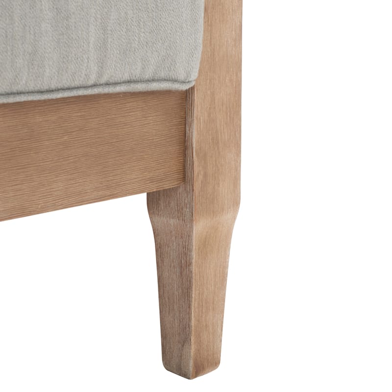 SAFAVIEH Couture Martinique Wood Patio Loveseat - 56"W x 35"D x 32"H