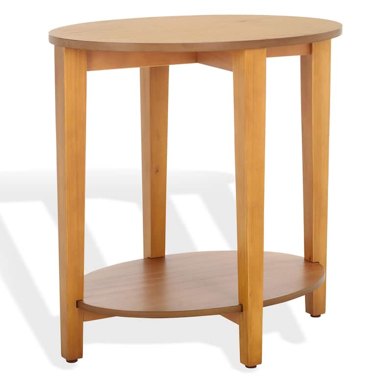 SAFAVIEH Couture Leonardi Oval Accent Table - 24"W x 17"D x 24"H