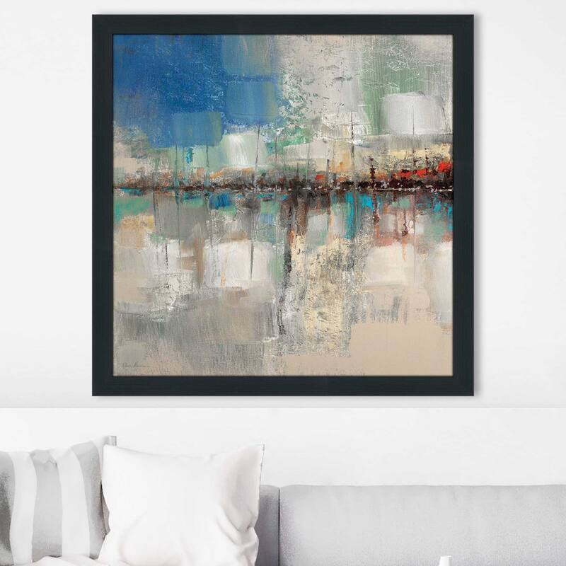 "Shoreline Reflection I" by Ruane Manning Print on Acrylic