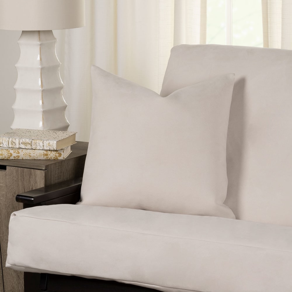 Longhorn Suede-Style Designer Throw Pillow