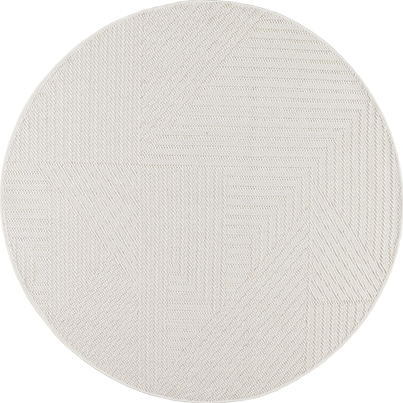 Nuloom Makena Modern Geometric High-Low Area Rug