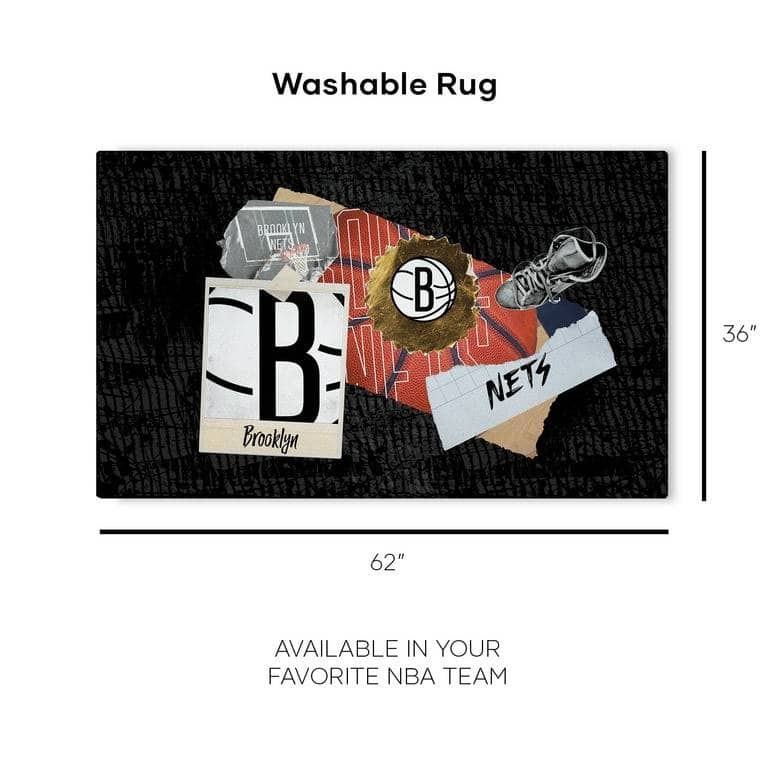 NBA Display Washable Rug