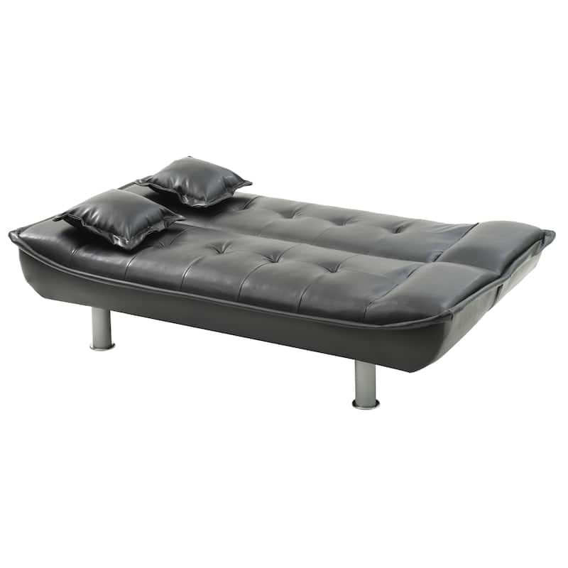 Lionel Faux Leather Sofa Bed
