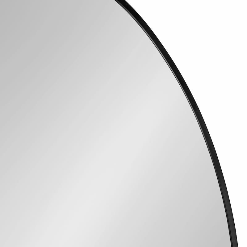 Kate and Laurel Zayda Metal Round Mirror