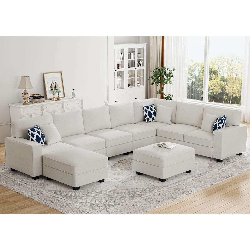 9 Piece Modular Flexible Combination Sectional