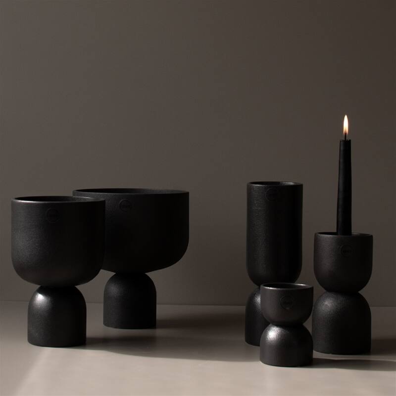 Lg. POST Pot Cast Iron - Cast Iron