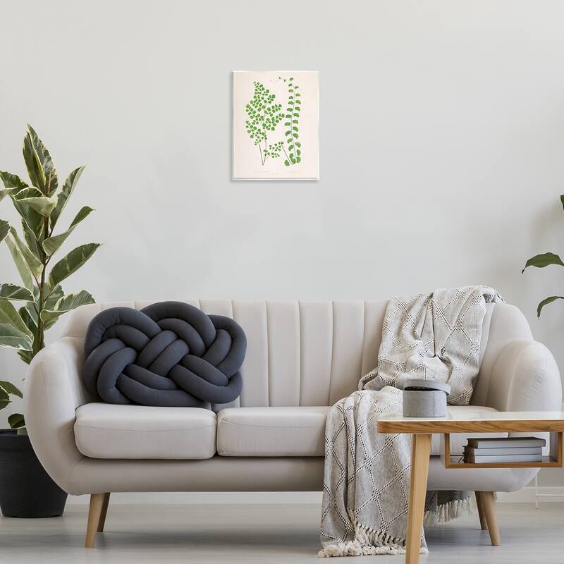 Stupell Vivid Green Ferns Study Wall Plaque Art Design By Phillipa Katz