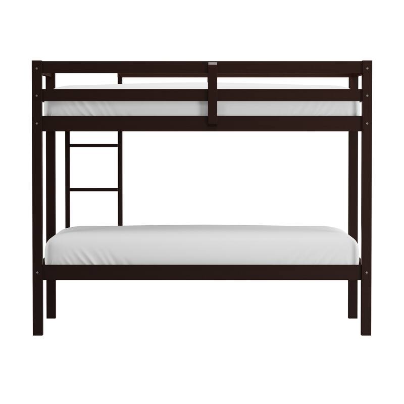 Hillsdale Caspian Wood Twin Over Twin Bunk Bed
