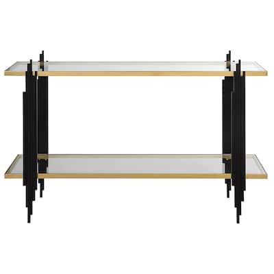 Uttermost Empire Cityscape Console Table - 52"W x 34"H x 13"D