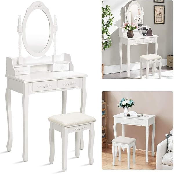 chinese dress ladies Victorian Dressing Table Set by William Comyns main image 0