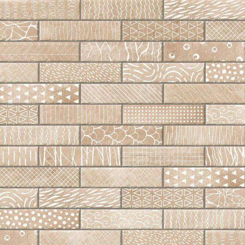 Merola Tile Atlas Brick Essence Cotto 2-3/8" x 9-3/4" Porcelain Floor and Wall Tile