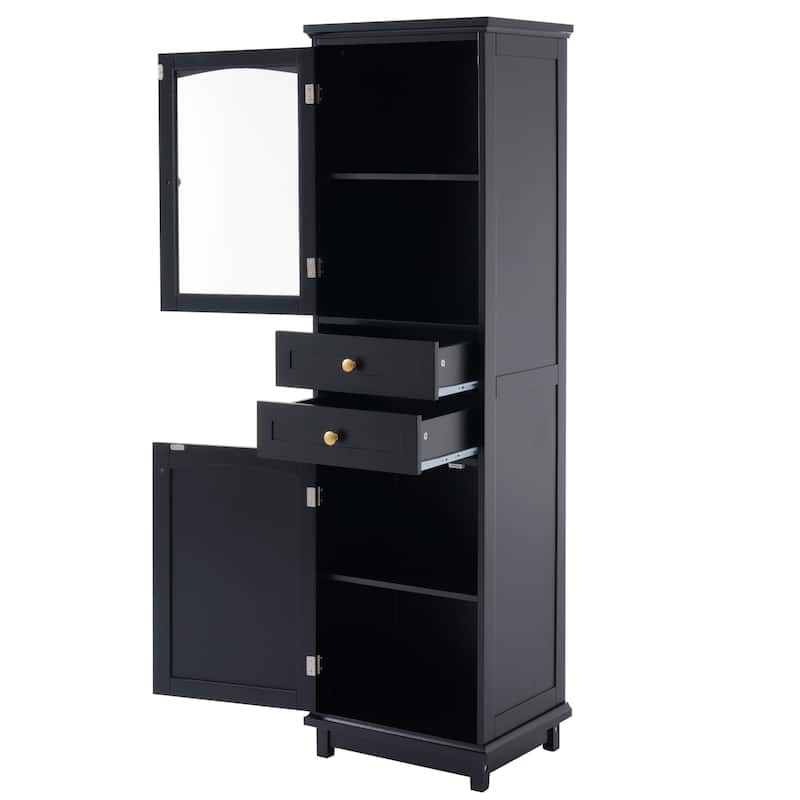 Bathroom tall cabinet