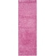 preview thumbnail 30 of 187, SAFAVIEH California Premium Shag Izat 2-inch Thick Area Rug 2'3" x 7' Runner - Pink - Runner