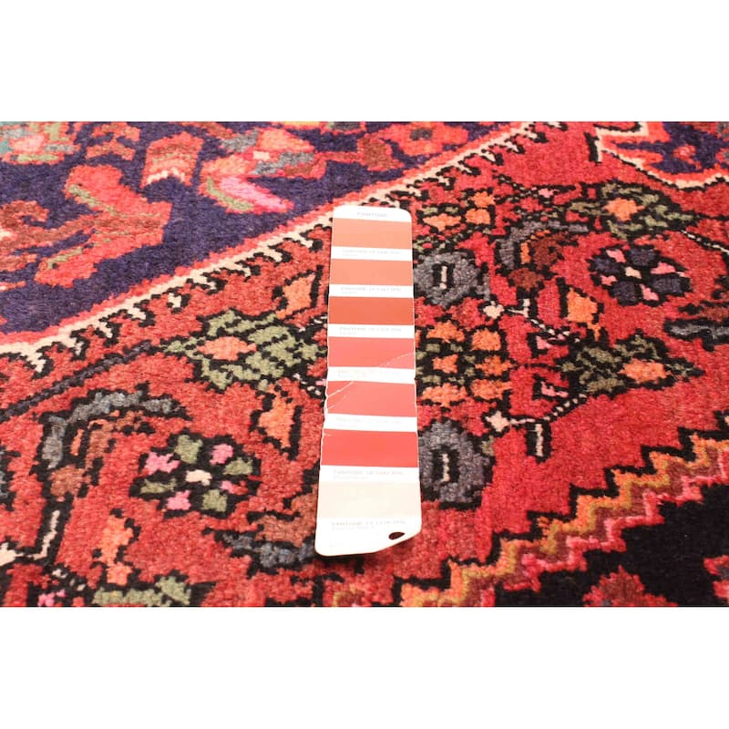 ECARPETGALLERY Hand-knotted Anadol Red Wool Rug - 4'3 x 8'2