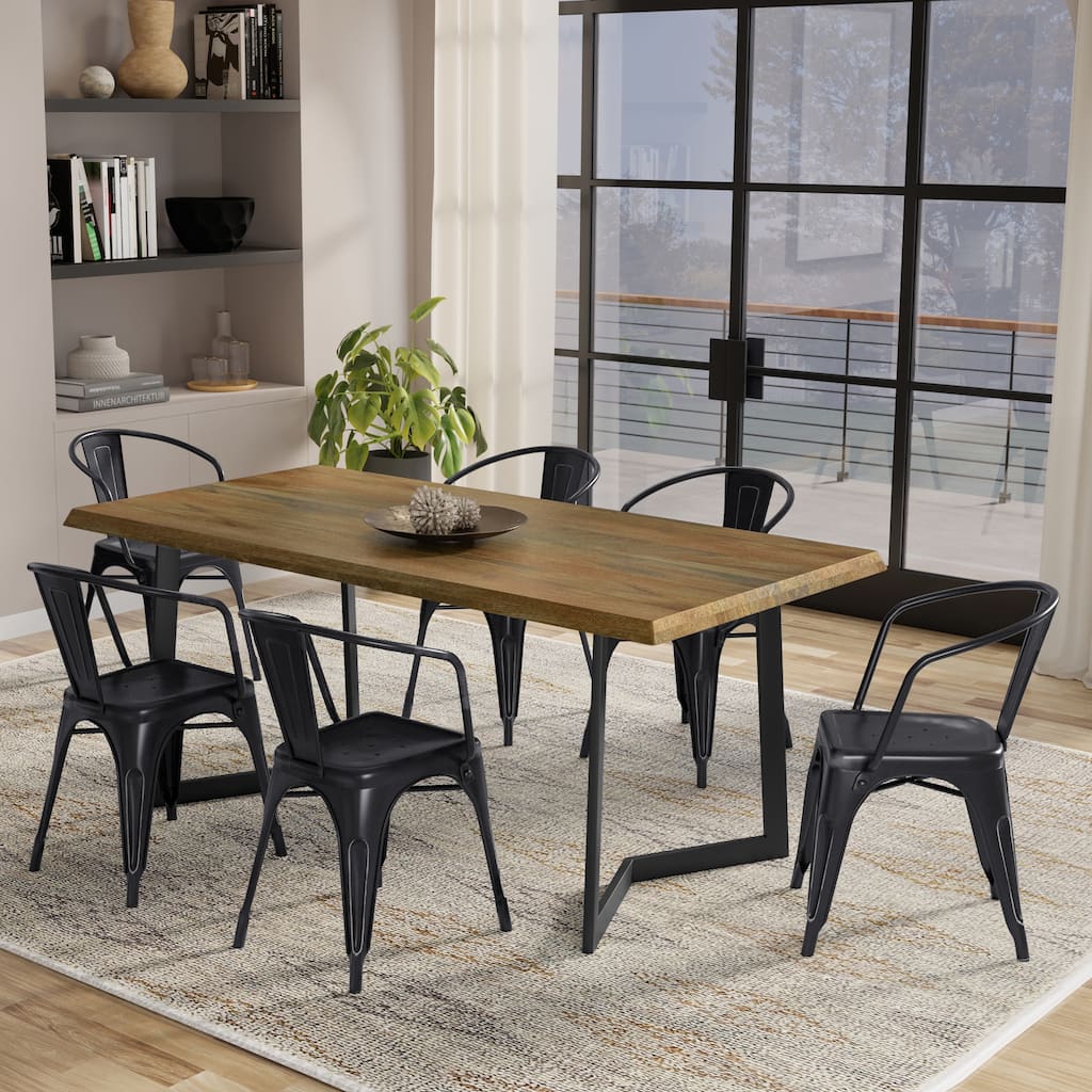 WyndenHall Elisse / Hathaway 7-Piece Dining Set