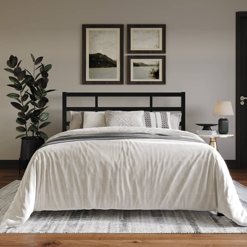 Sumter Metal Bed - Black - Queen