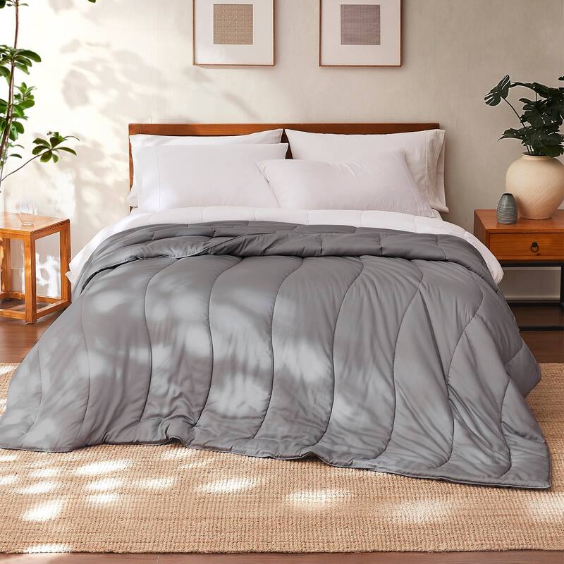 Modern Threads Tencel Ultra Soft Down Alternative Comforter - Queen - Platinum