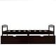 preview thumbnail 13 of 16, Twin Size Wood Platform Bed with Two Drawers, Brown