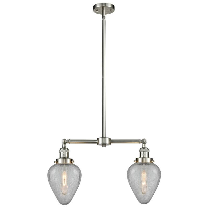 Innovations Lighting Geneseo 2 Light 21" Wide Linear Chandelier
