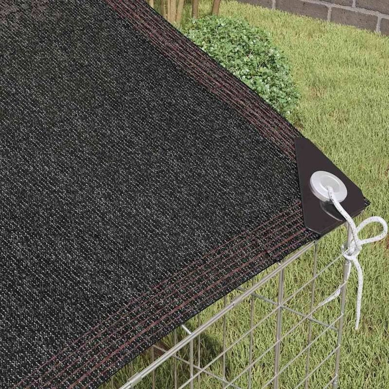 vidaXL Rabbit Cage Silver 400 x 78 x 78 cm Galvanised Steel