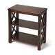 preview thumbnail 1 of 2, Vance Cherry Bookcase - 22" x 12" x 25" Brown