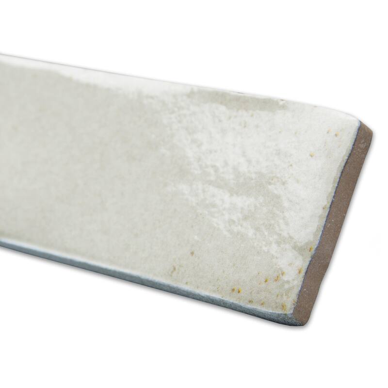 Merola Tile Scottsdale Light Grey 1-7/8" x 17-3/4" Porcelain Floor and Wall Tile