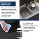 preview thumbnail 56 of 89, Karran Drop-In Quartz 33 in. 1-Hole 60/40 Double Bowl Kitchen Sink Kit