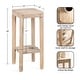 preview thumbnail 114 of 127, Kate and Laurel Talcott Wood Side Table
