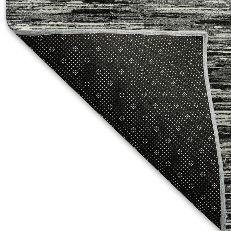 Premium Washable Super Soft Ombre Stripes Mayfield Rug