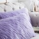 preview thumbnail 8 of 77, Karenne FauxFur Throw Pillow Covers (Set of 2), NO INSERT