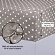 preview thumbnail 9 of 75, Superior Cotton Blend Polka Dot Bed Sheet Set