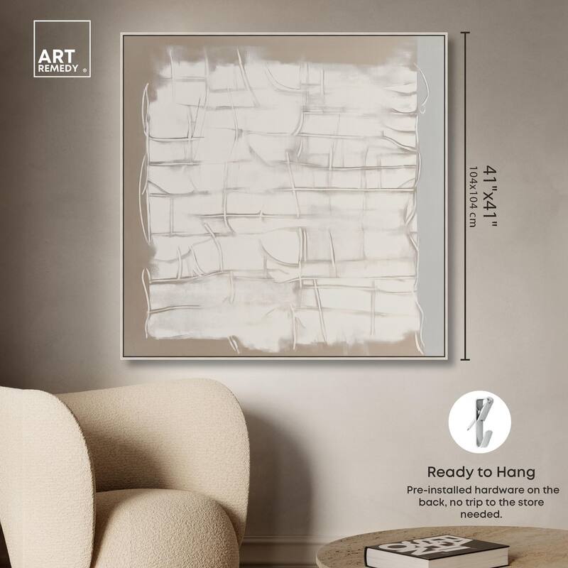 Underlying Order Canvas by Art Remedy