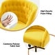 preview thumbnail 27 of 109, Modern Velvet Tufted Office Chair with Gold Metal Base by HULALA HOME