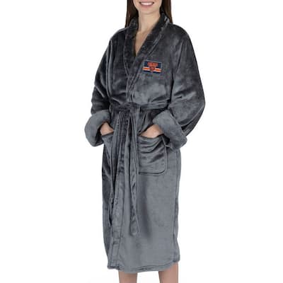 NFL Rollout Charcoal S/M Silk Touch Robe