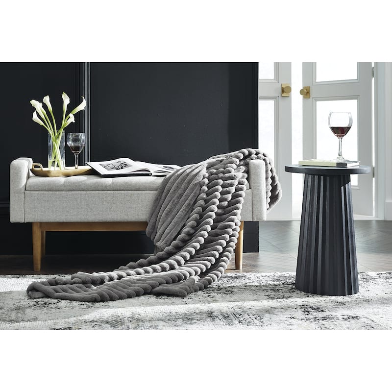 Signature Design by Ashley Alsonwell Throw - Gray