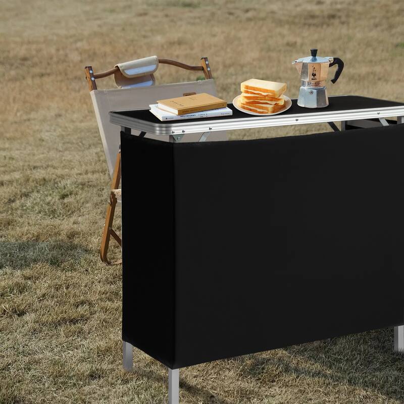 Lightweight Folding Table for Indoor Outdoor Parties and Exhibits