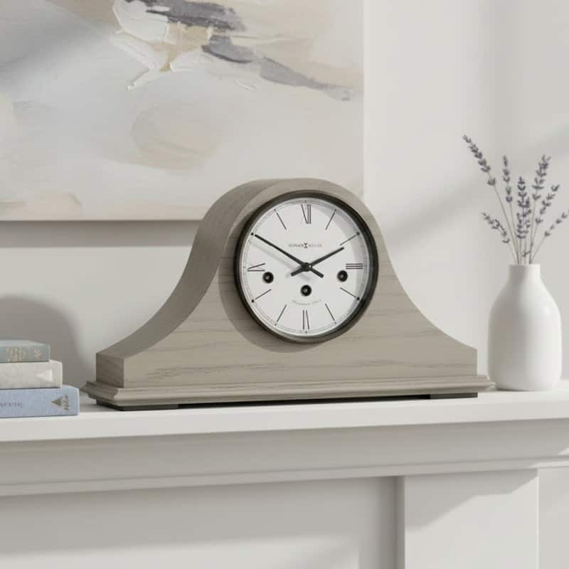 Howard Miller Lakeside II Mantel Clock - Grey
