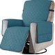 preview thumbnail 32 of 63, Subrtex Recliner Chair Cover Slipcover Reversible Protector Anti-Slip - Small Turquoise