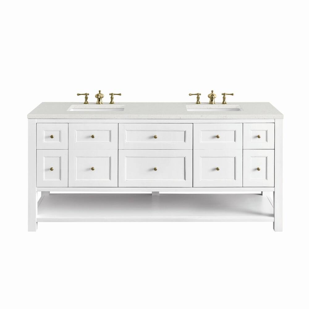James Martin Vanities 330-V72-3LDL Breckenridge 72" Free Standing