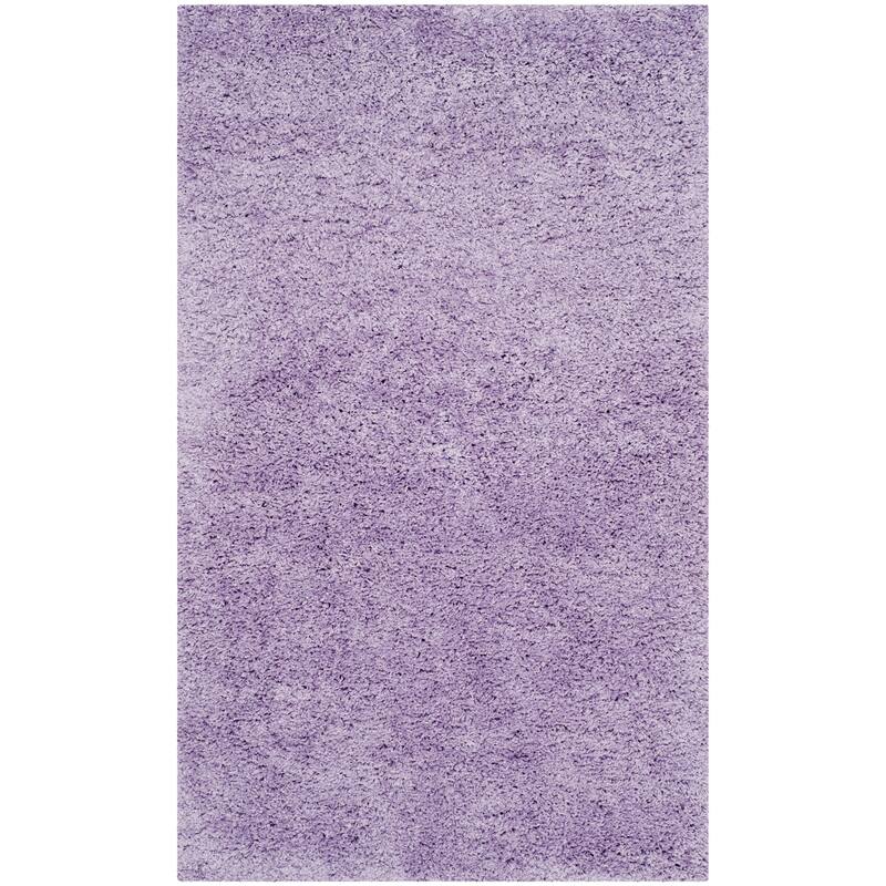 SAFAVIEH California Shag Izat 2-inch Thick Area Rug - 2'3" x 5' - Lilac