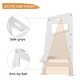 preview thumbnail 3 of 7, Height Adjustable Toddler Stool Helper with Safety Rail